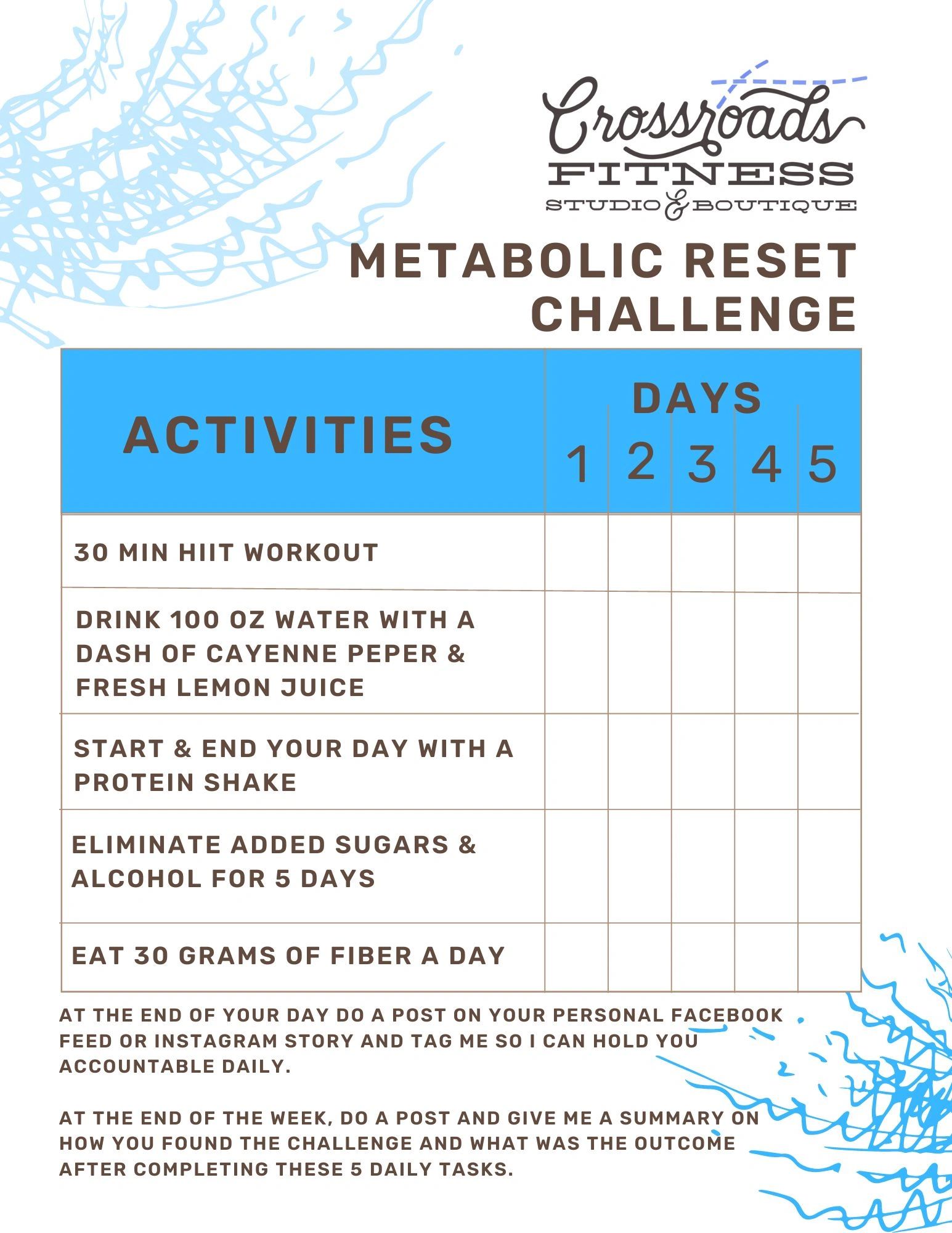 Metabolic Reset Challenge